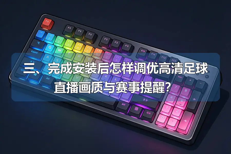 三、完成安装后怎样调优高清足球直播画质与赛事提醒？